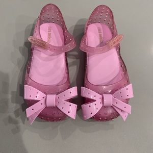 Mini Melissa Furqdinha XI Perforated Mary Jane